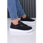 sauron Erkek Spor Ayakkabı Günlük Sneaker Soft Siyah Renk Ortopedik Tabanlı M801