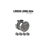 SAVA HOME COLLECTİON LR626 LR66 AG4 1.55V 10 Adet Alkaline Pil