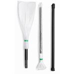 SavaBoards Fiber Glass SUP Küreği – Hafif Tek Taraflı Paddle Board Küreği (Beyaz/Turkuaz) (Beyaz)