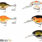 Savage Gear 3D Crucian Crank 6,4 cm 23 gr SF DR Black Orange Suni Yem