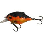 Savage Gear 3D Crucian Crank Sr Black Orange 3.4 cm 3.4g Sığ Dalan Maket Balık 0.4-0.7m Yüzme Derinliği