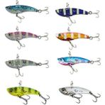 Savage Gear 3D Minnow Vib Blade 4.5 cm 8.5 gr Blue Pink Zebra Suni Balık Yemi