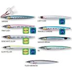 Savage Gear 3D Slim Jig Minnow 15CM 100GR Jig Yem (Ikili Assist Iğneli) - Bone White Glow