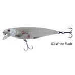 Savage Gear 3D Twitch Minnow 6.6 cm 6 gr 03 White Flash Suni Yem
