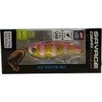 Savage Gear 3D Vib Blade 14.5gr 5.5cm Vibrasyon Jig Yem Gold Pink Zebra Glow
