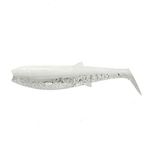 Savage Gear Cannibal Shad 10 cm 9 gr White Flash Suni Yem