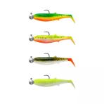 Savage Gear Cannibal Shad 4+4 10Cm 19Gr Silikon Yem Renk : Dark Water