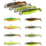 Savage Gear Cannibal Shad 4+4 12,5cm 20GR Silikon Yem - Dark Water
