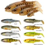 Savage Gear Craft Cannibal Paddletail 6,5 Cm 4 Gr Silikon Yem Firetiger