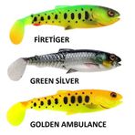 Savage Gear Craft Cannibal Paddletail Golden A 10.5 cm 12 gr Suni Yem