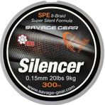 Savage Gear HD8 Silencer Braid 120 m kablo örülmüş, turna balığı levrek için olta misinası 8 kat yuvarlak örgülü 0,32 mm 32 kg