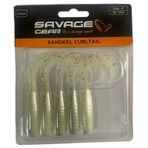 Savage Gear Lb Sandeel Curltail 10cm 5gr Silikon Yem Glow