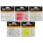 Savage Gear Micro Sandeel Kit (12 Adet) Lrf Silikon Yem Silver