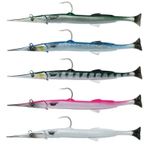 Savage Gear Needlefish Pulsetail 2+1 30 cm 105 gr Green Silver Suni Yem