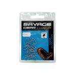 Savage Gear Salt Round Snaps - Rapala Klipsi 15 Adet