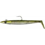 Savage Gear Sandeel V2 14 cm 33 gr Green Silver 2+1 Suni Yem