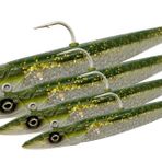 Savage Gear Sandeel V2 Yemi 1+1 Paket: 14cm: Beyaz İnci Gümüş