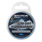 Savage Gear Semi-Soft Fluorocarbon Seabass 30 m Clear Misina