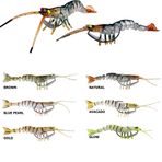 Savage gear TPE Manic Shrimp 6,5cm 4gr Silikon Yem Brown