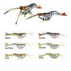 Savage gear TPE Manic Shrimp 6,5cm 4gr Silikon Yem Glow