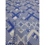 Savan Dokuma Halı Örtüsü 4m² 160X240CM - Mavi - 160 x 240 cm