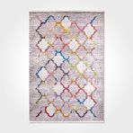 Savannah Gri Geometrik Modern Geometrik Etnik Desenli Boho Makinada Yıkanabilir Hafif Hav Toz Vermez Leke Tutmaz Kaymaz Taban Dijital Makine Baskı Halı Oturma Odası Salon Yolluk Koridor Mutfak Halısı