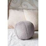 Savara Peluş Top Yastık Gri - 40 x 40 cm