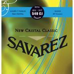 Savarez 656157 New Cristal 540Cj Takım Klasik Gitar Teli | Parlak ve Net Ses, Uzun Ömürlü Kullanım, Yüksek Korozyon Dire