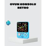 Savarga 666 Oyunlu Retro Mini Oyun Konsolu – 3.5" LCD Ekran ve Çift Kişilik Oyun