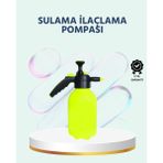 Savarga Basınçlı El Pompası 2 Litre Bakır Nozul Ayarlı Jet ve Dağınık Atım