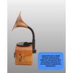 Savarga Mini Nostaljik Bluetooth Hoparlör Fm Radyo 8 Saat Batarya