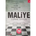 Savaş Yayınevi 2017 KPSS A Grubu Maliye Tüm Sınavlar İçin Yaprak Test
