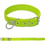 Savex Dokuma Köpek Boyun Tasması Yeşil 3*60 cm - 3 x 60 cm