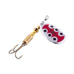 Savex Döner Kaşık - Fishack Glidex - Silver Ladybug - 7g - No:3 - Alabalık/turna/levrek Olta Kaşığı