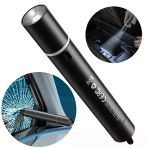 Savior Araç Pencere Camı Kırıcı Şarjlı Fener/Emergency Light-(5775)