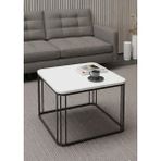 Savita Home Alize Orta Sehpa - 41 cm - Beyaz