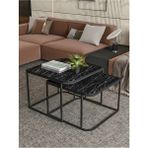 Savita Home Damla Ikili Orta Sehpa - 50 cm - Bendir