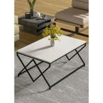 Savita Home V Lux Orta Sehpa - 41 cm - Beyaz