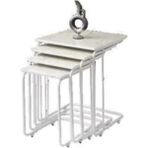 Savita Home Zigon Sehpa Hg Marmo Modern Tasarım Dayanıklı Metal Ayak Şık Salon Mobilyası