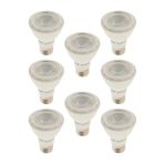 Şavk 7W 3000K Sarı Işık Par20 E27 LED Spot Ampul, 8 Adet