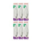 Şavk LED Ampul, 5,5W, 420Lm, Beyaz Işık, E14 Duylu, 6 Adet