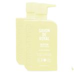 Savon De Royal Biyotin İçeren Aşırı İşlem Görmüş Saçlar İçin 2x500 ml Onarım Etkili Saç Kremi
