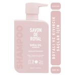 Savon De Royal Miracle Şampuan 500 ml | Boyalı Ve Kıvırcık Saçlar | Iyileşme Etkili | Shea Yağı | Tuz Içermez