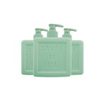 Savon De Royal Nature Provence Nemlendirici Luxury Vegan Yeşil 3x500 ml Sıvı Sabun