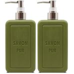Savon De Royal Savon Pur Luxury Vegan Sıvı Sabun Yeşil (500 ml) 2li paket