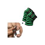 SAVUR Crossfit Diz Bandajı Knee Wraps + Fitness wraps 2'Li