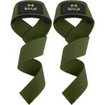 Savur Padded Lifting Straps / Crossfit Halter Kayışı - Haki - Standart