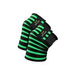 SAVUR Pro Knee Wraps - Diz Bandajı - Crossfit Ağırlık Dizliği 2'Lİ