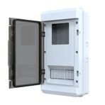 Sayaç Kutusu 10 Sigortalı Monofaze/Trifaze Sıva Üstü Sayaç Kutusu IP65 23.5 x 43.5 x 11.5 cm POLİ 016