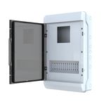Sayaç Kutusu 15 Sigortalı Monofaze/Trifaze Sıva Üstü Sayaç Kutusu IP65 35.5 x 56 x 14.3 cm POLİ 017